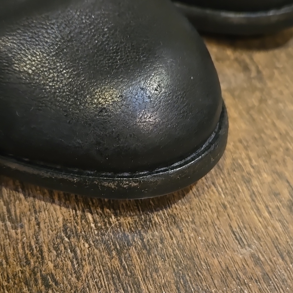 Paul Green Aubrey Black Leather Ankle Booties - Picture 11 of 13